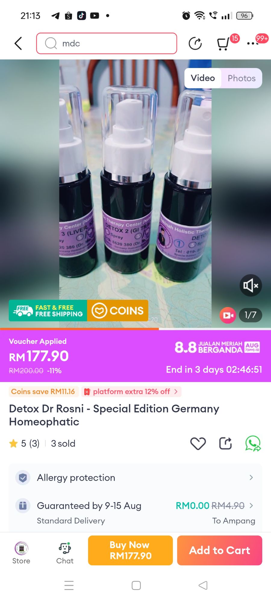 Promosi Detox Dr Rosni: Diskaun 7% & Harga Serendah&nbsp;RM185